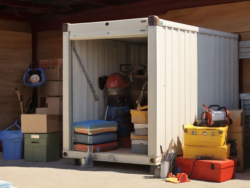 How hot do storage units get in the summer?