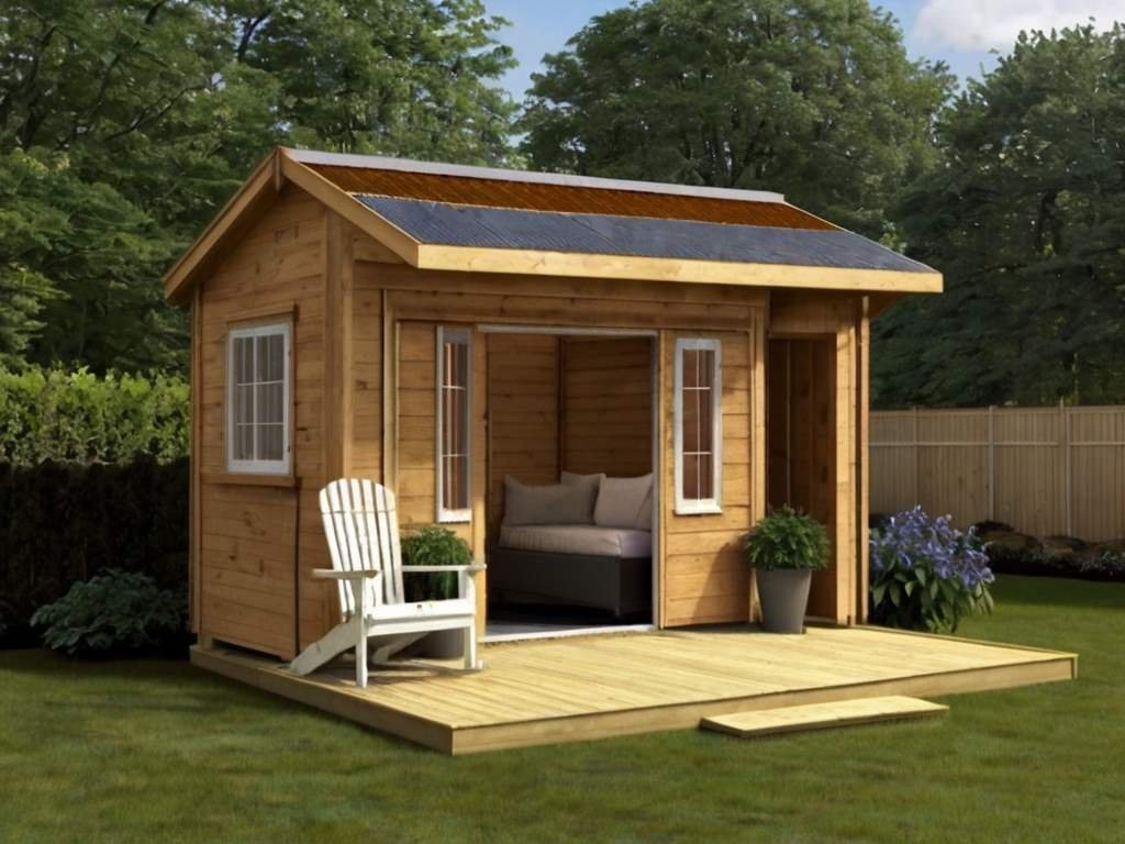 Elevate Your Outdoor Space: Plans for Shed with Porch