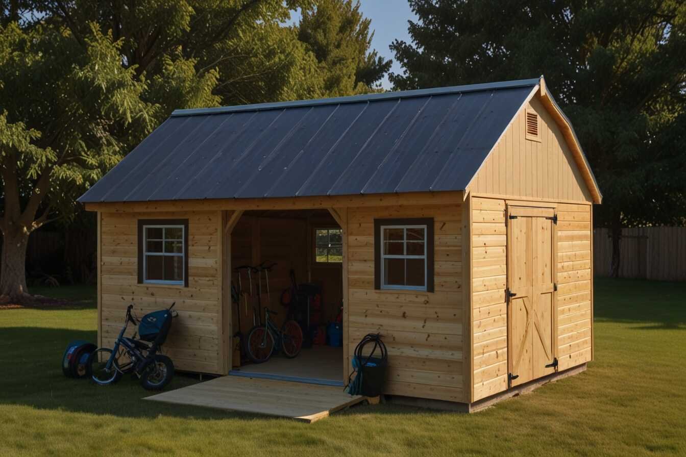 10 x 12 shed with loft