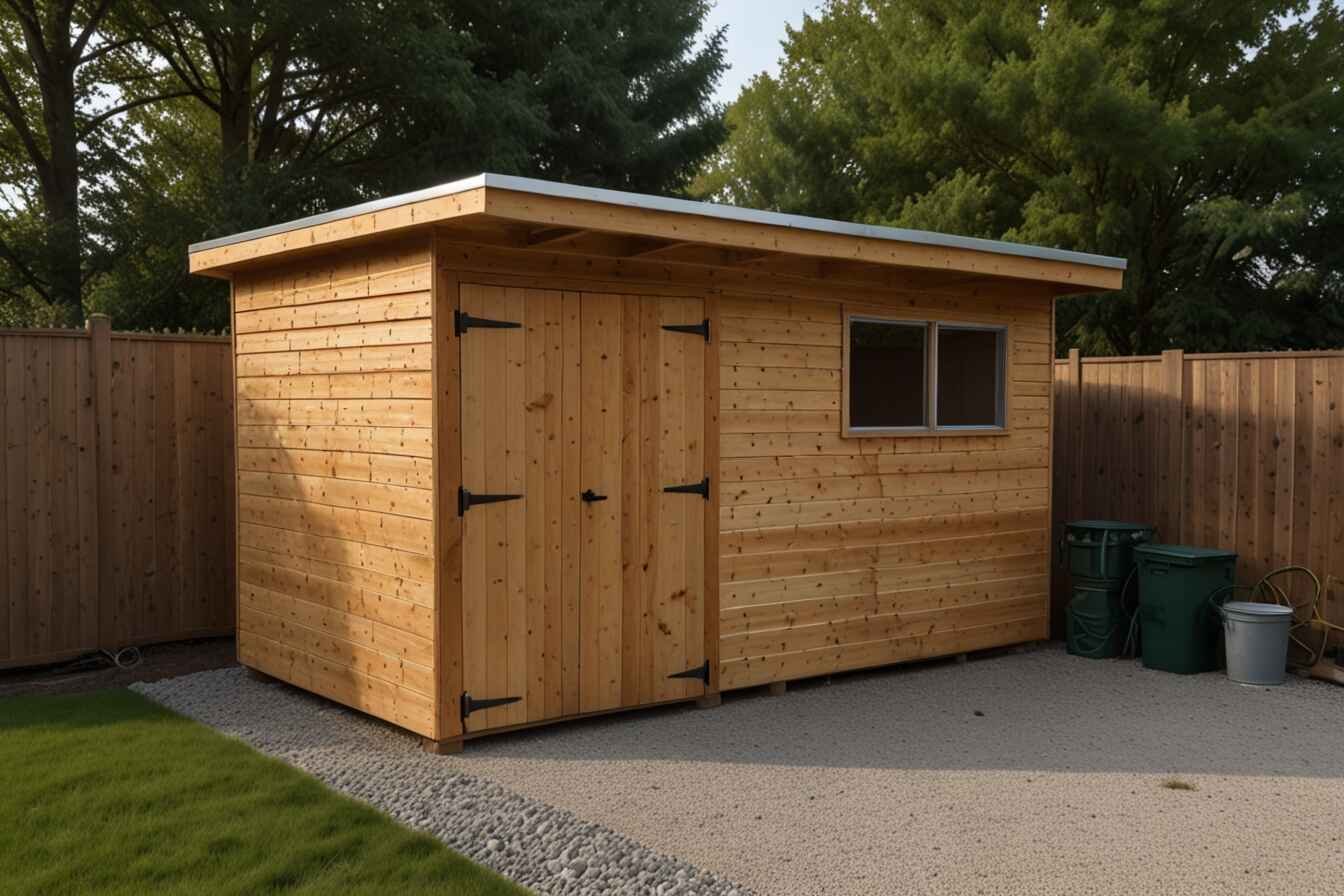 Advantages, Design, And Uses of Shed With Single Slope Roof