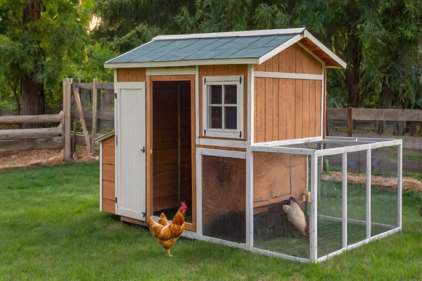 Chicken Coop and Shed Combo