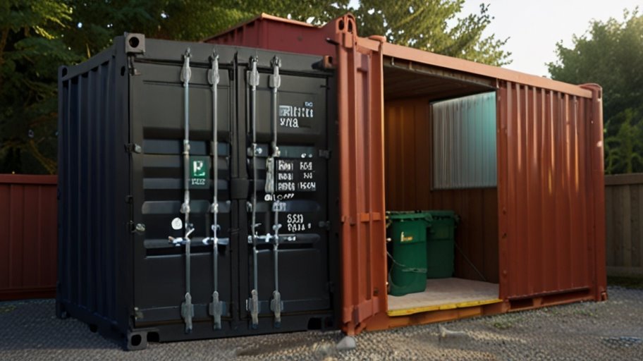 Maximize Space: Using Shipping Container as Storage Shed