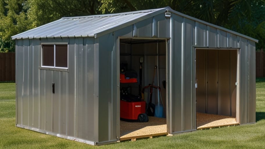 Why a 10 x 16 Metal Storage Shed is Your Best Outdoor Storage Solution