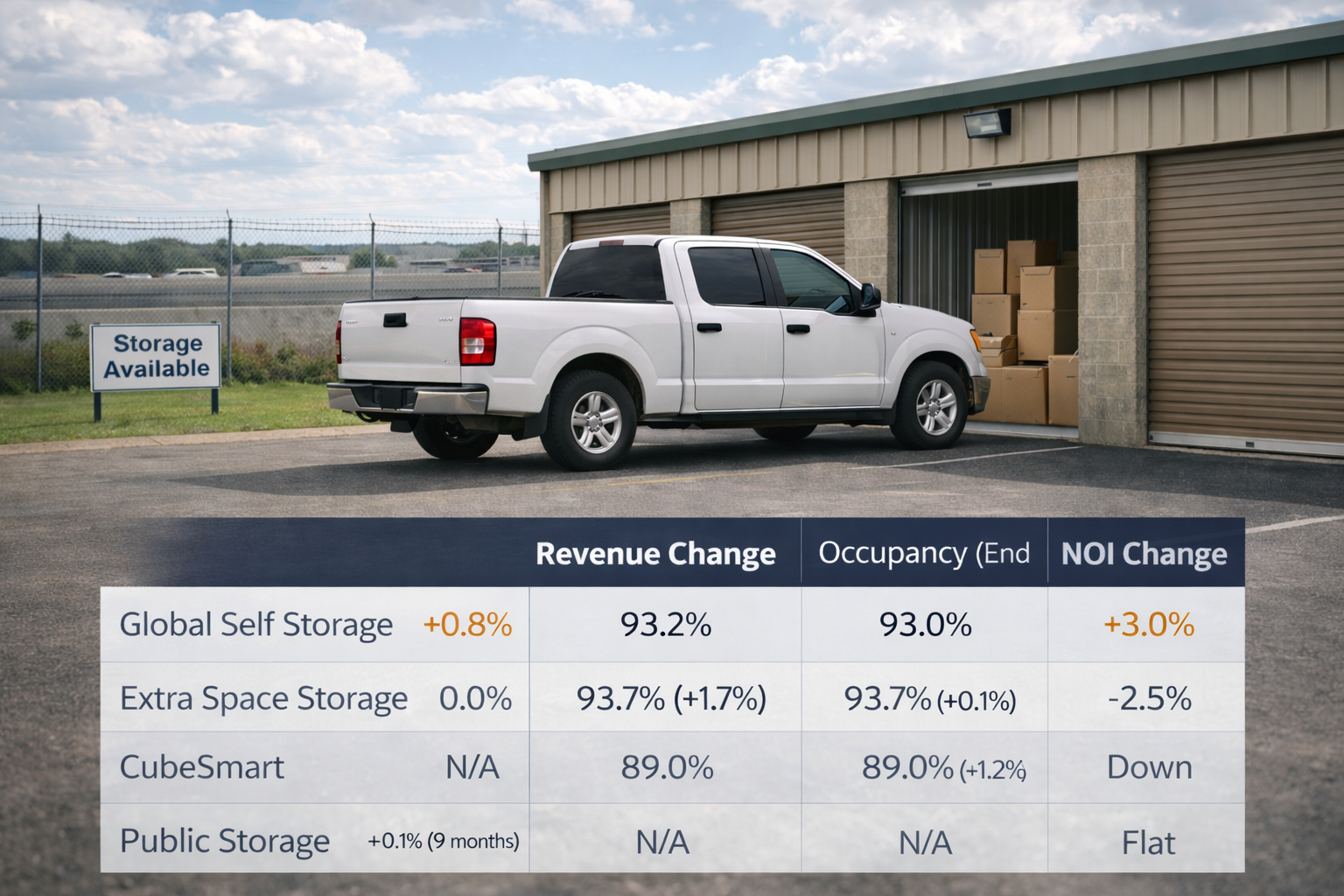 Global Self Storage Q3