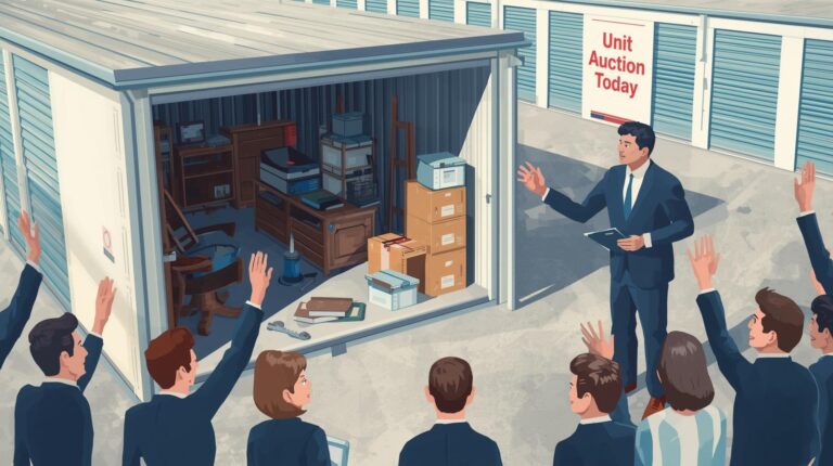 How Self Storage Auctions Work in the United States