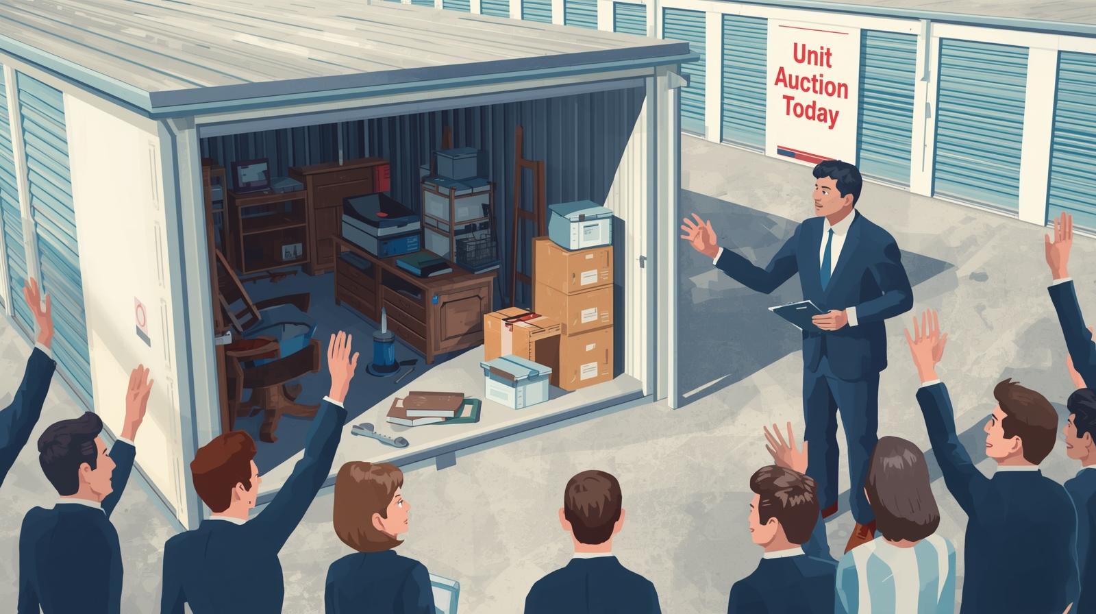 How Self Storage Auctions Work in the United States